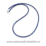 Colier sodalit rotund fatetat 2.7 mm