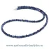 Colier sodalit rotund fatetat - 3.8 mm