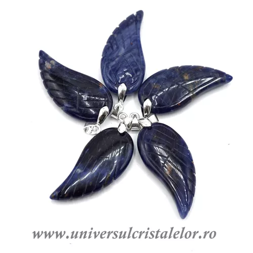 Pandantiv sodalit aripa de inger m2