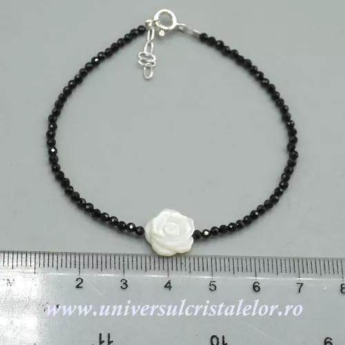 Bratara spinel si sidef trandafir Bratara spinel si sidef trandafir