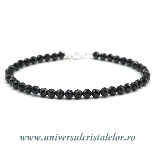 Bratara spinel rotund fatetat -4,2 mm Bratara spinel rotund fatetat -4,2 mm