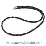 Colier spinel rotund slefuit - 3,4 mm Colier spinel rotund slefuit - 3,4 mm