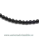 Colier spinel rotund slefuit - 3,4 mm Colier spinel rotund slefuit - 3,4 mm