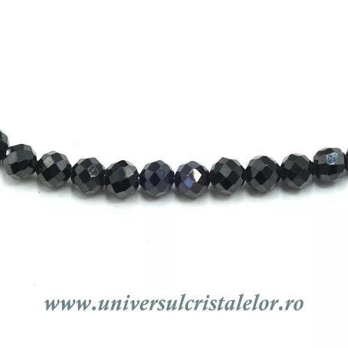 Colier spinel rotund fatetat - 4,2 mm Colier spinel rotund fatetat - 4,2 mm