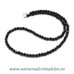 Colier spinel rotund fatetat - 4,4 mm Colier spinel rotund fatetat - 4,4 mm