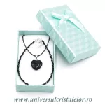 Set spinel si obsidian negru Set spinel si obsidian negru