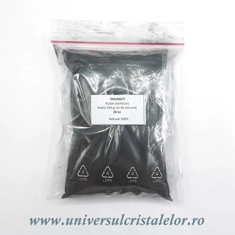 Shungit pudra - 100gr Shungit pudra - 100gr