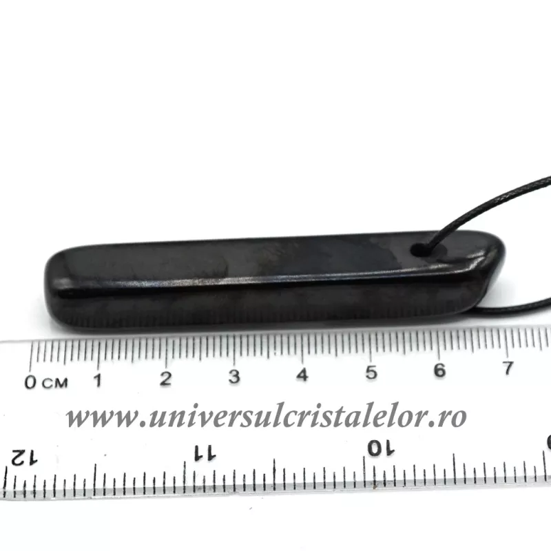 Pandantiv shungit bagheta m2