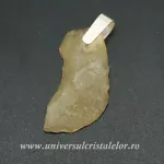 Pandantiv tectita aurie