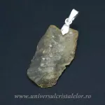 Pandantiv tectita aurie