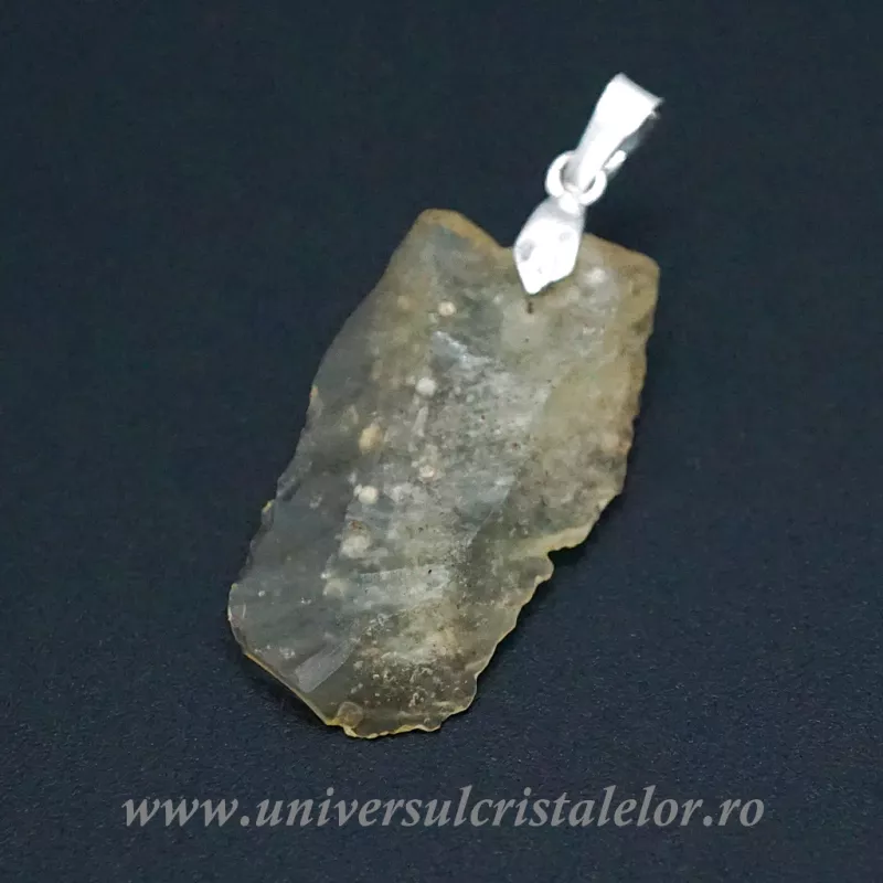 Pandantiv tectita aurie