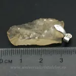 Pandantiv tectita aurie