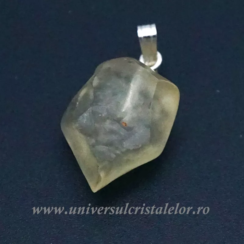 Pandantiv tectita aurie