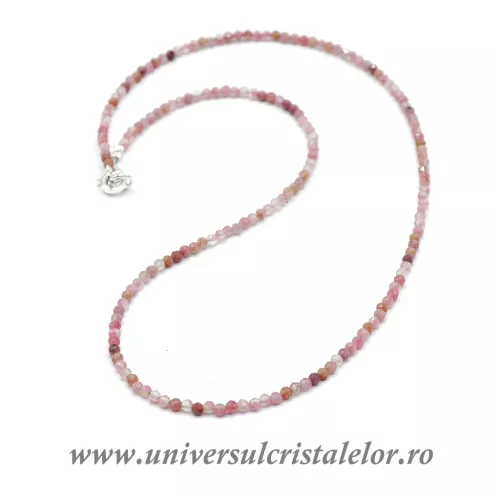 Colier thulit rotund fatetat 2,6 mm