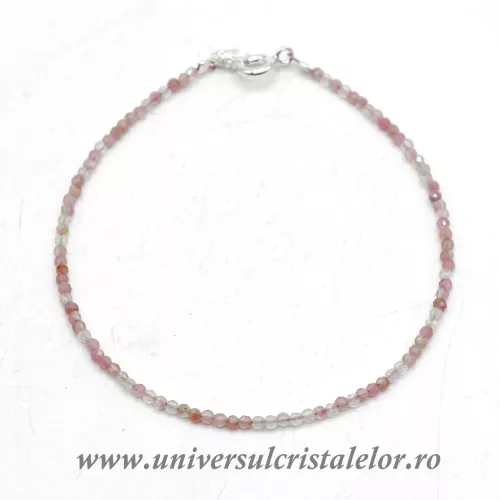 Bratara thulit rotund fatetat 2 mm