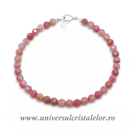 Bratara thulit rotund fatetat 4,6 mm