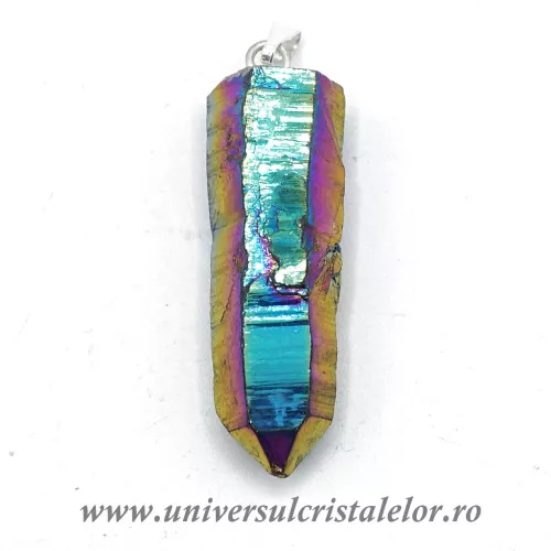 Pandantiv titan aura cuart