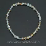 Bratara topaz bleu 4 mm