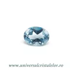 Topaz fatetat oval Topaz fatetat oval
