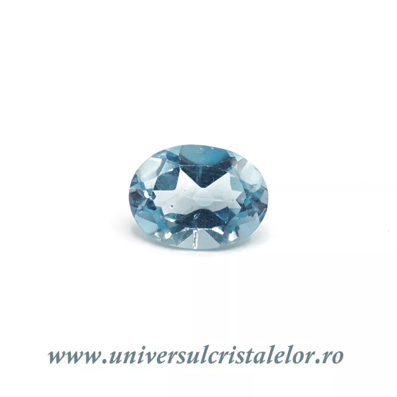 Topaz fatetat oval Topaz fatetat oval