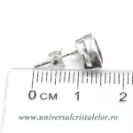 Cercei topaz mistic lacrima fatetat - 6,5/9mm Cercei topaz mistic lacrima fatetat - 6,5/9mm