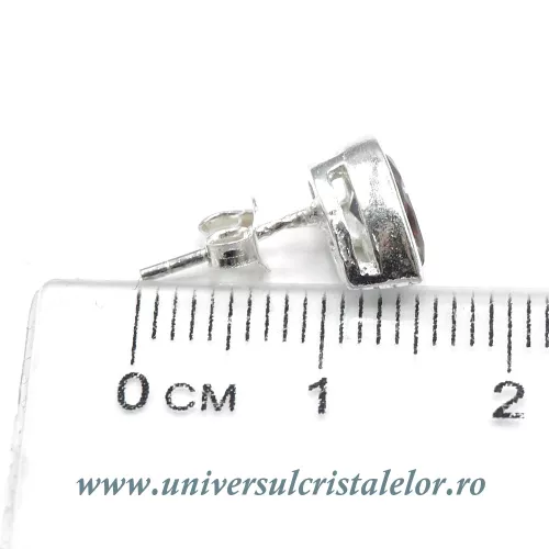 Cercei topaz mistic lacrima fatetat - 6,5/9mm Cercei topaz mistic lacrima fatetat - 6,5/9mm