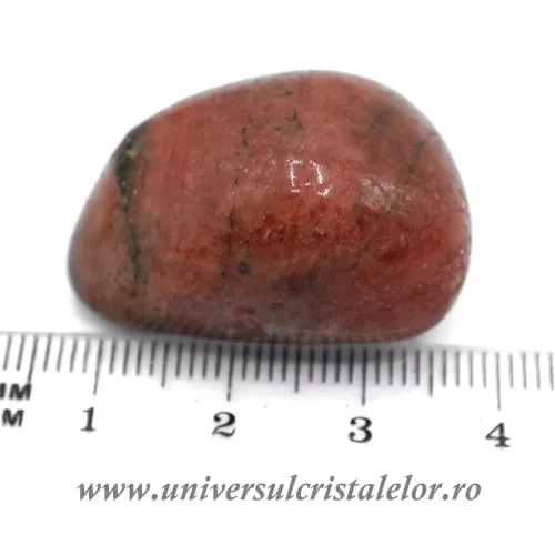 Triplit si Wagnerit in Pirita piatra rulata m1