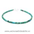 Bratara turcoaz rotund - 2 mm cu inchizatoare