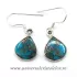 Cercei turcoaz