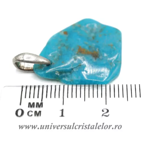 Pandantiv turcoaz unicat m01