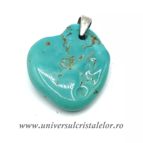 Pandantiv turcoaz unicat m01