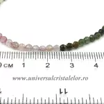 Colier turmalina multicolor - 3.2 mm Colier turmalina multicolor - 3.2 mm
