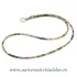 Colier turmalina multicolor rotund fatetat - 2,3mm