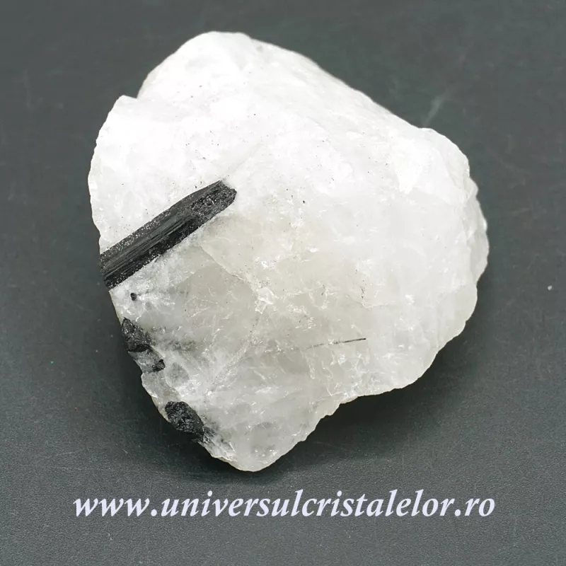Turmalina neagra in cuart Turmalina neagra in cuart