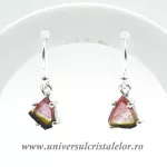 Cercei turmalina pepene