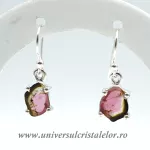 Cercei turmalina pepene