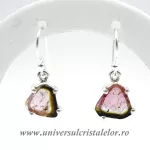 Cercei turmalina pepene