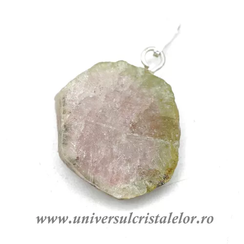 Pandantiv turmalina pepene