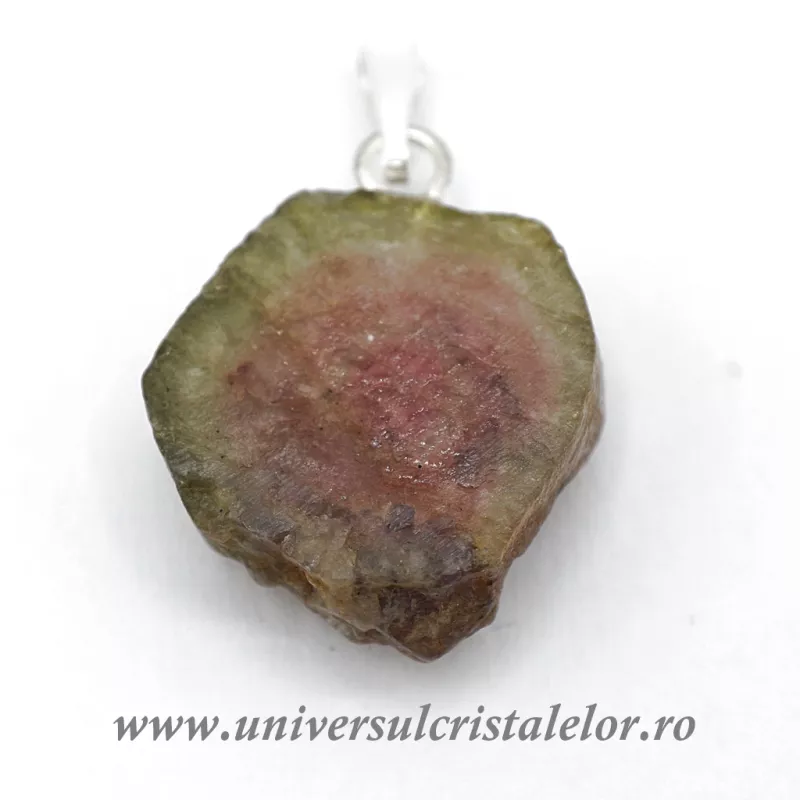 Pandantiv turmalina pepene