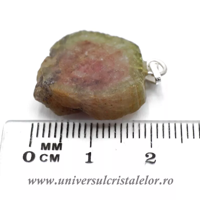 Pandantiv turmalina pepene