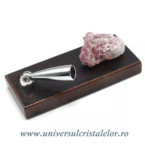 Suport pix cu turmalina roz Suport pix cu turmalina roz