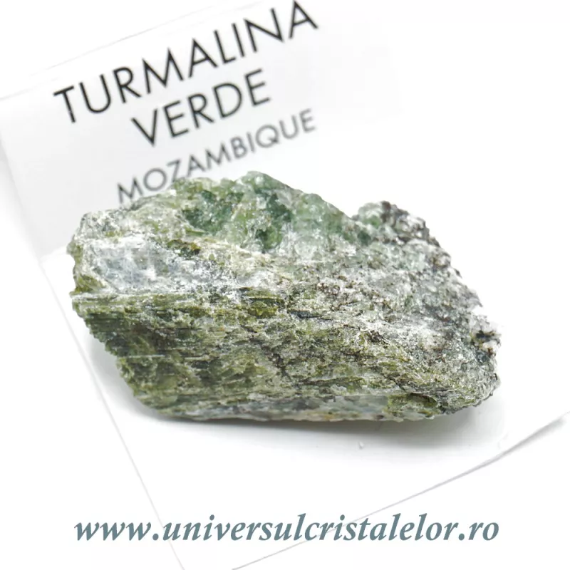 Turmalina verde Turmalina verde