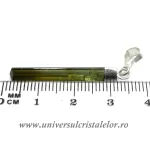 Pandantiv turmalina verde