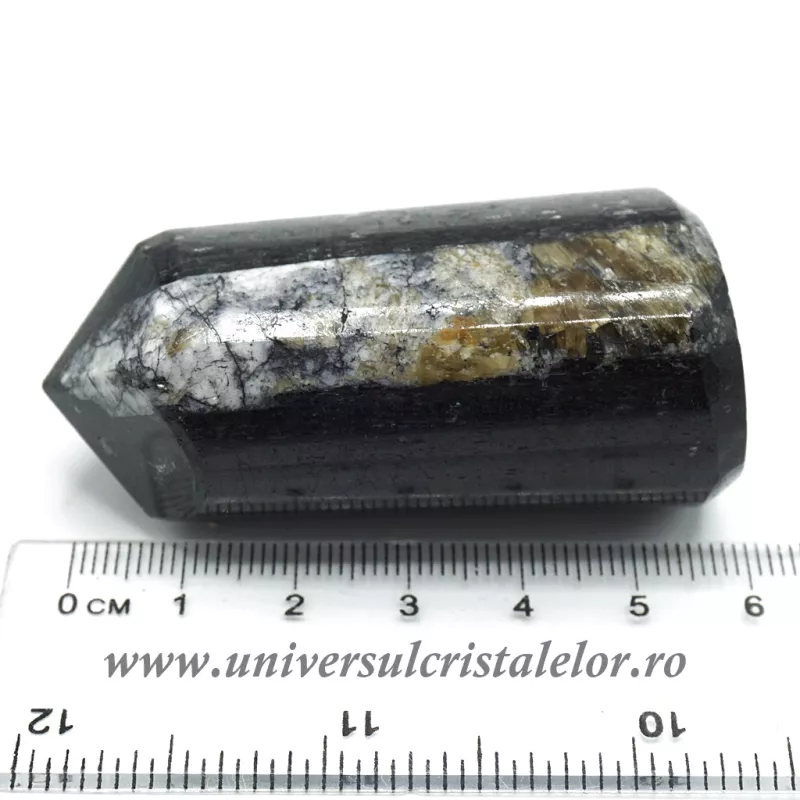 Turmalina neagra varf cu baza Turmalina neagra varf cu baza