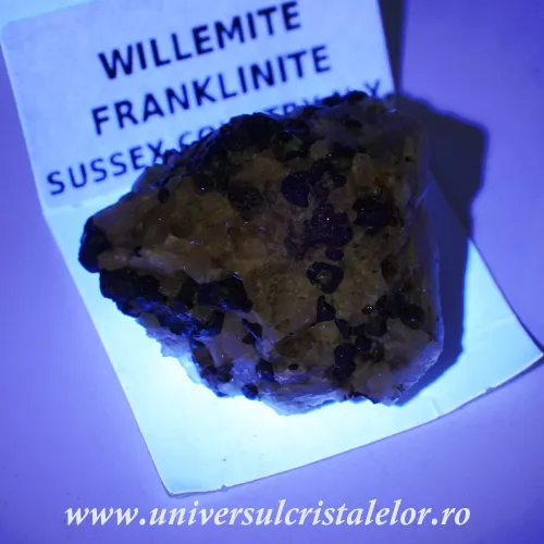 Willemit mineral unicat m3