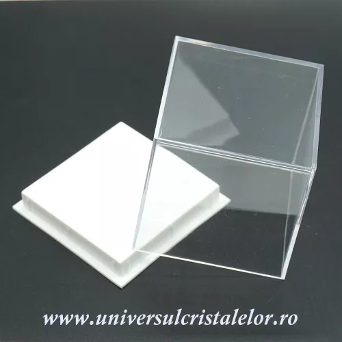 Cutie plastic pentru esantion cristale Cutie plastic pentru esantion cristale