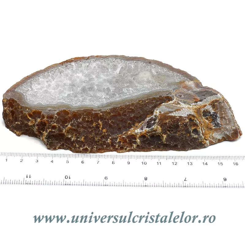 Felie agat natural (cuart) Felie agat natural (cuart)