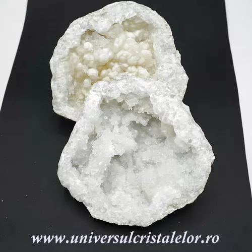 Geoda cuart alb m15 Geoda cuart alb m15