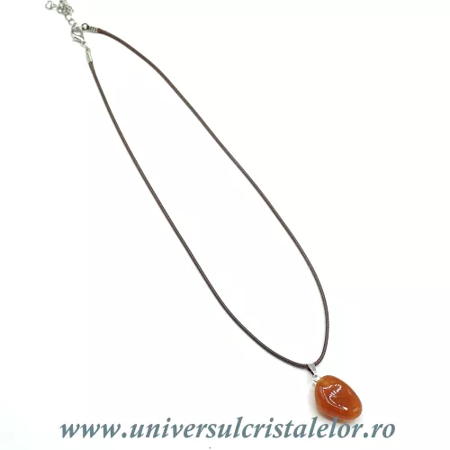 Snur cerat maro pentru pandantiv