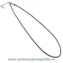 Snur cerat negru pentru pandantiv 